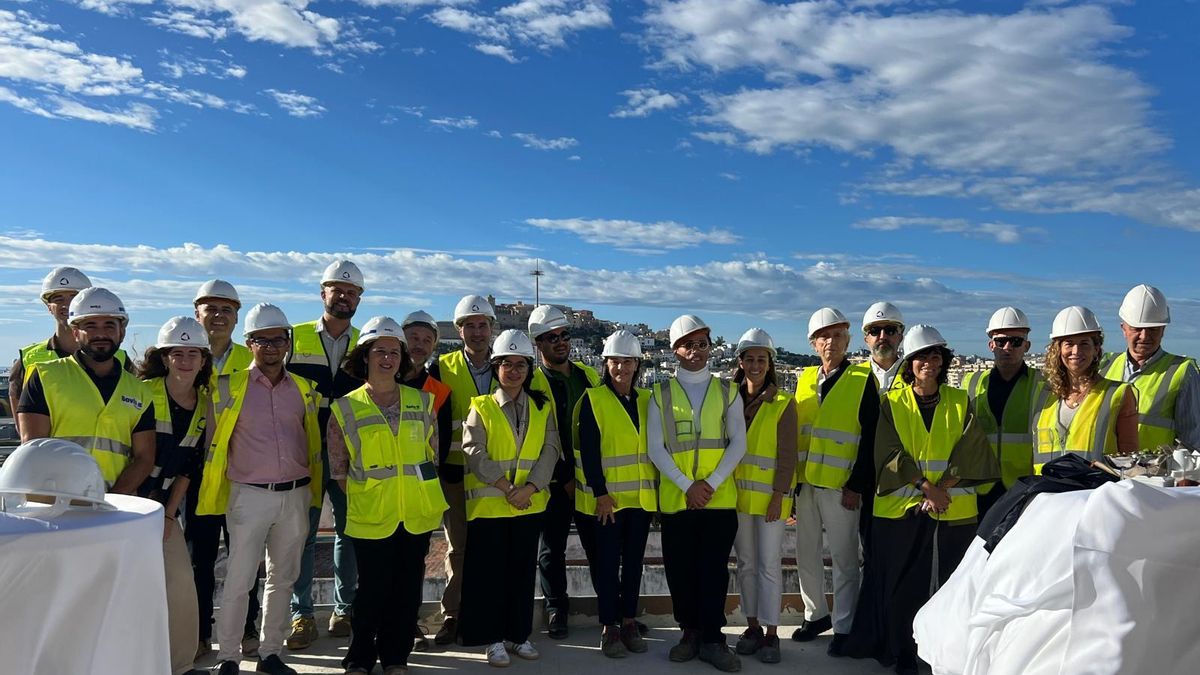 Salt Bae visits the construction site of its exclusive building in Ibiza: The N’Residences to be ready in 2026