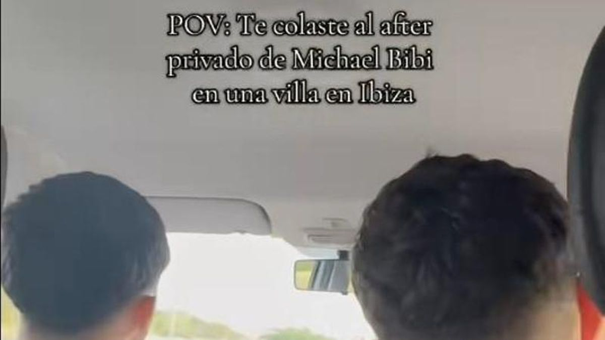 They jump a wall and sneak into Michael Bibi’s ‘after party’ in an Ibiza villa