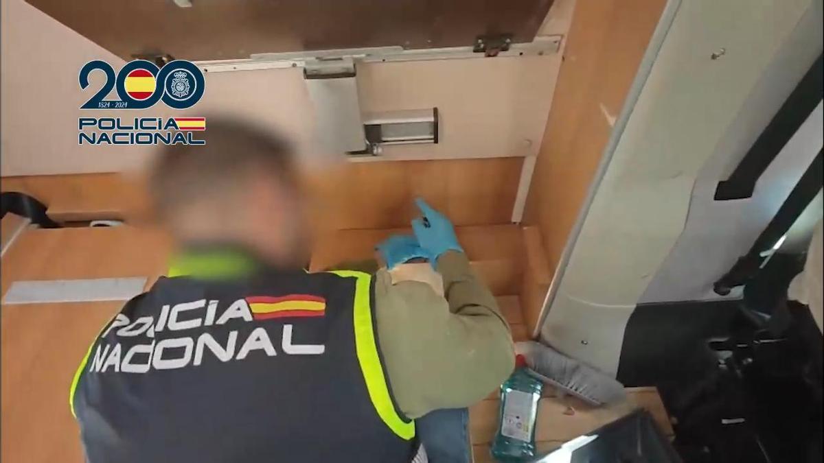 The motorhome thieves: they arrived in Ibiza and stole 60,000 euros from an armored car