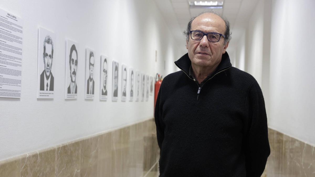 Palestinian writer Salah Jamal, in Ibiza: “The ceasefire is a joke, every day the State of Israel kills people”