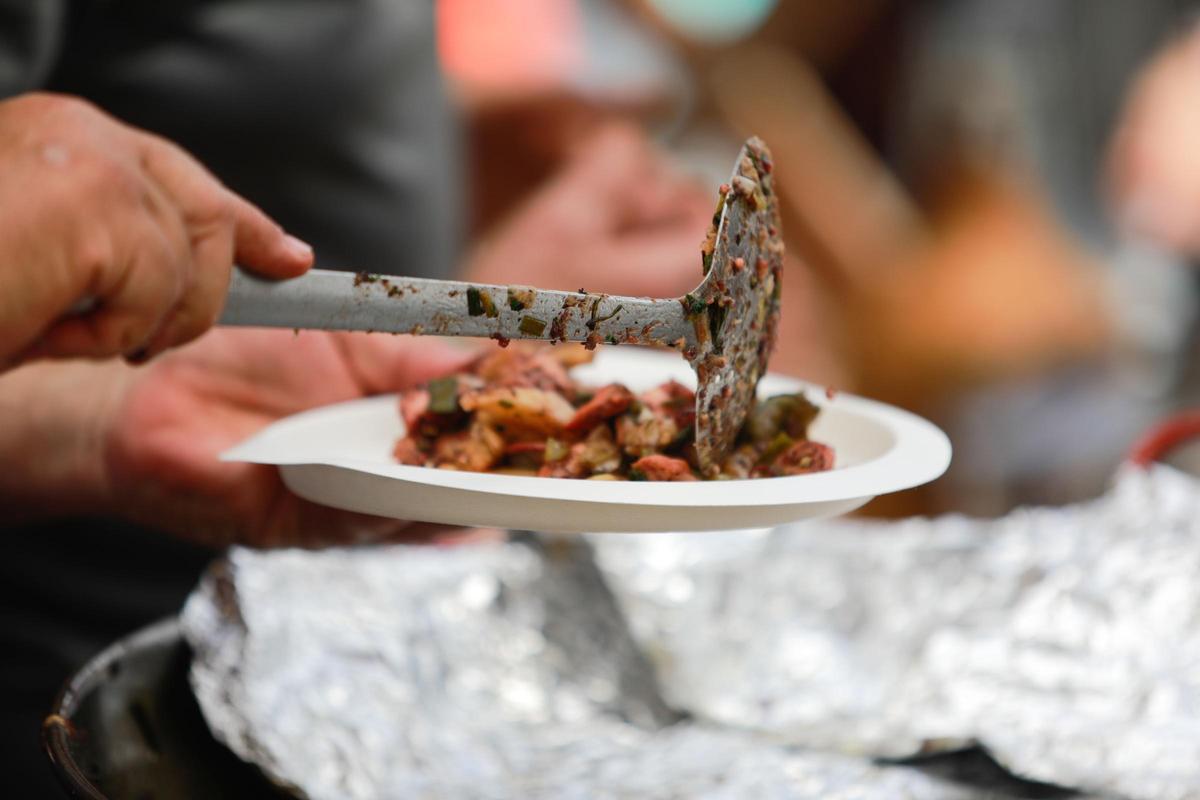 Mira aquí toda las imágenes de 'la frita de polp' de este sábado en Ibiza