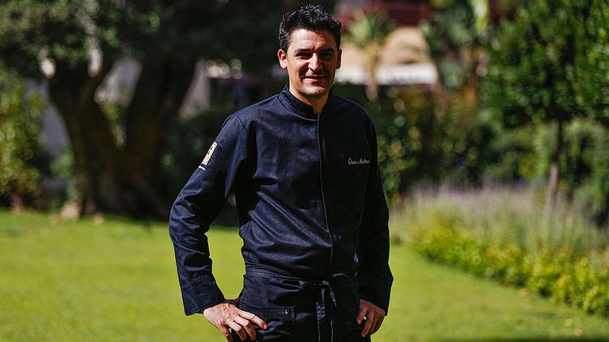 Óscar Molina, executive chef at La Gaia: "Gastronomy is a way of creating art, of expressing oneself"
