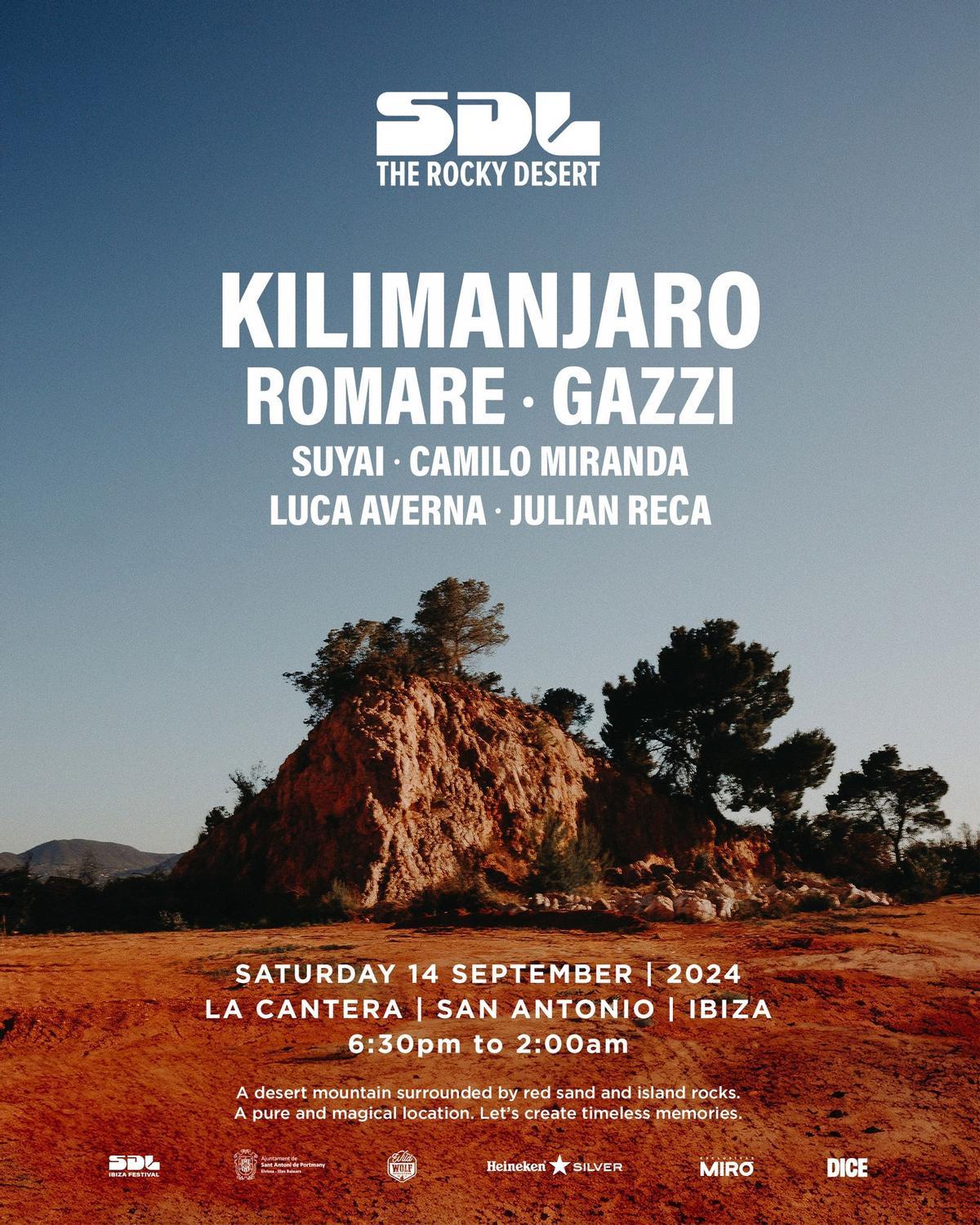 SDL The Rocky Desert, el sábado en Sa Pedrera de Sant Antoni