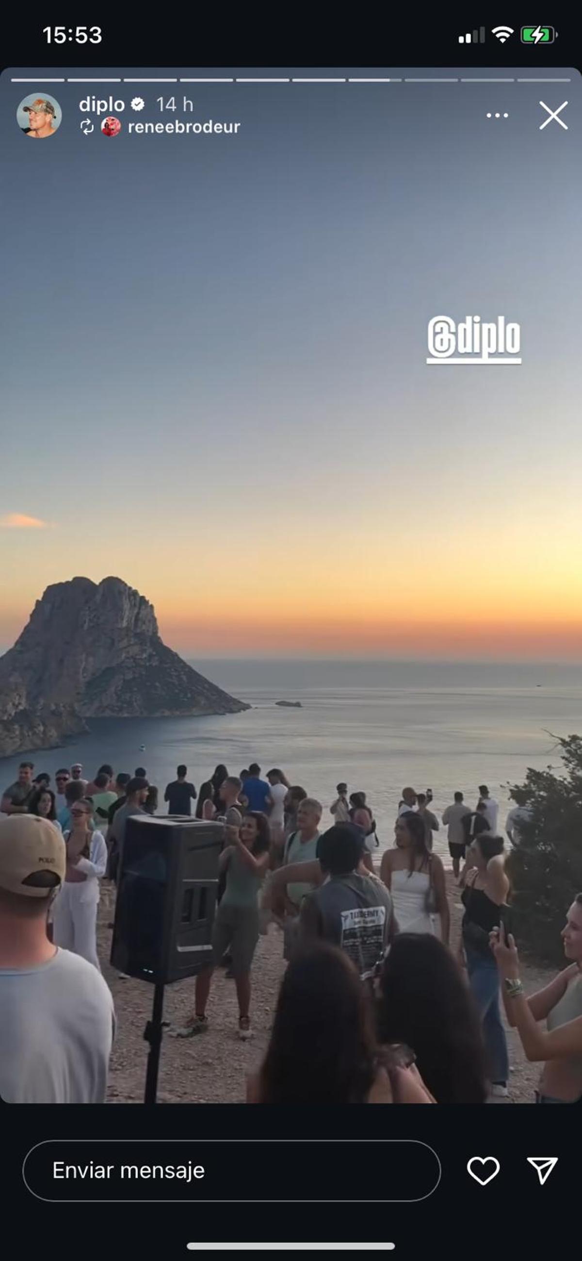 Hundreds of people attended the illegal party