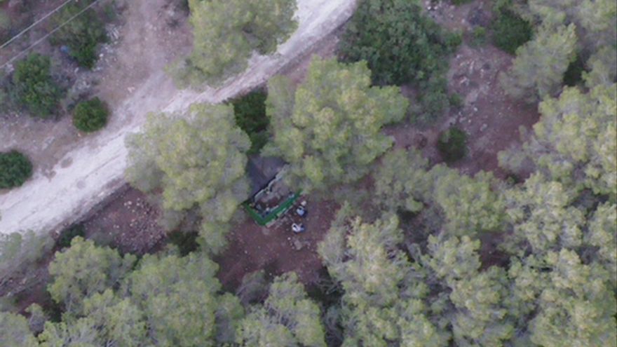 Two illegal settlements removed in Sant Antoni and their occupants charged