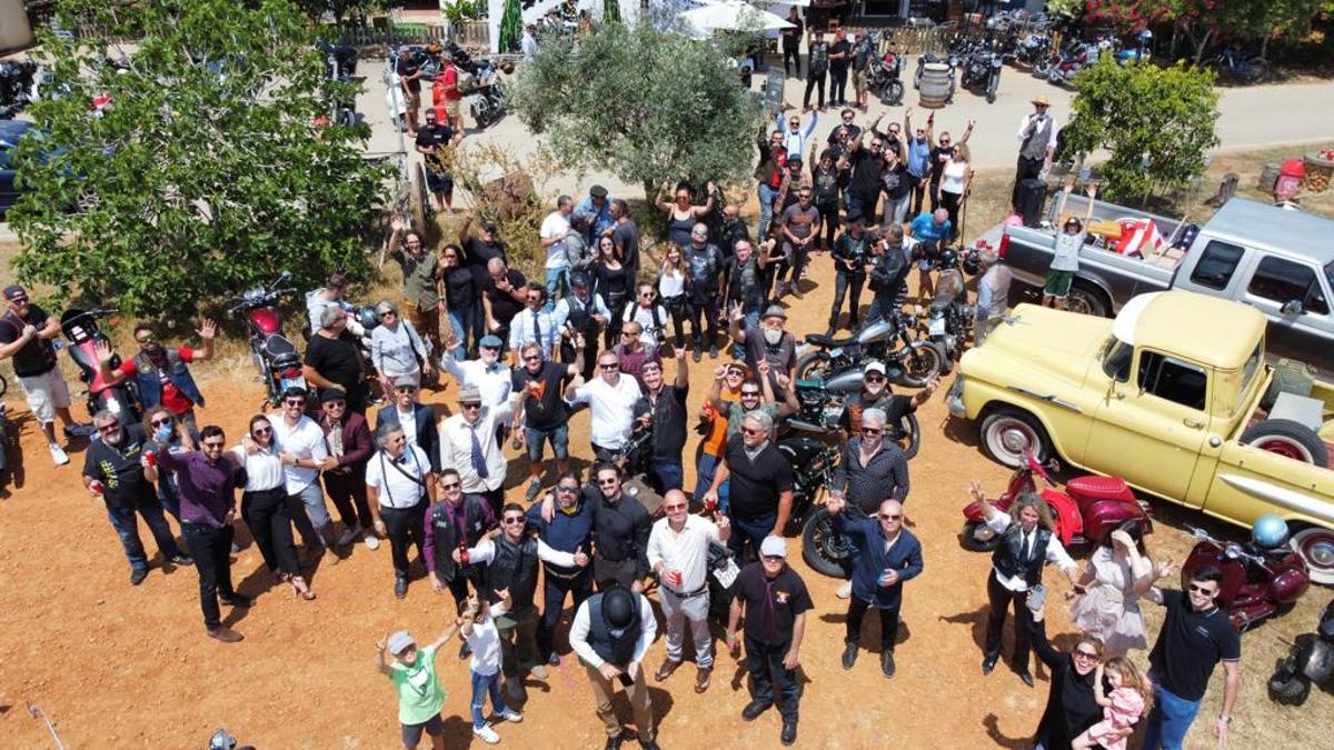 Image taken with drone of 'Sa Gentle' in 2023.