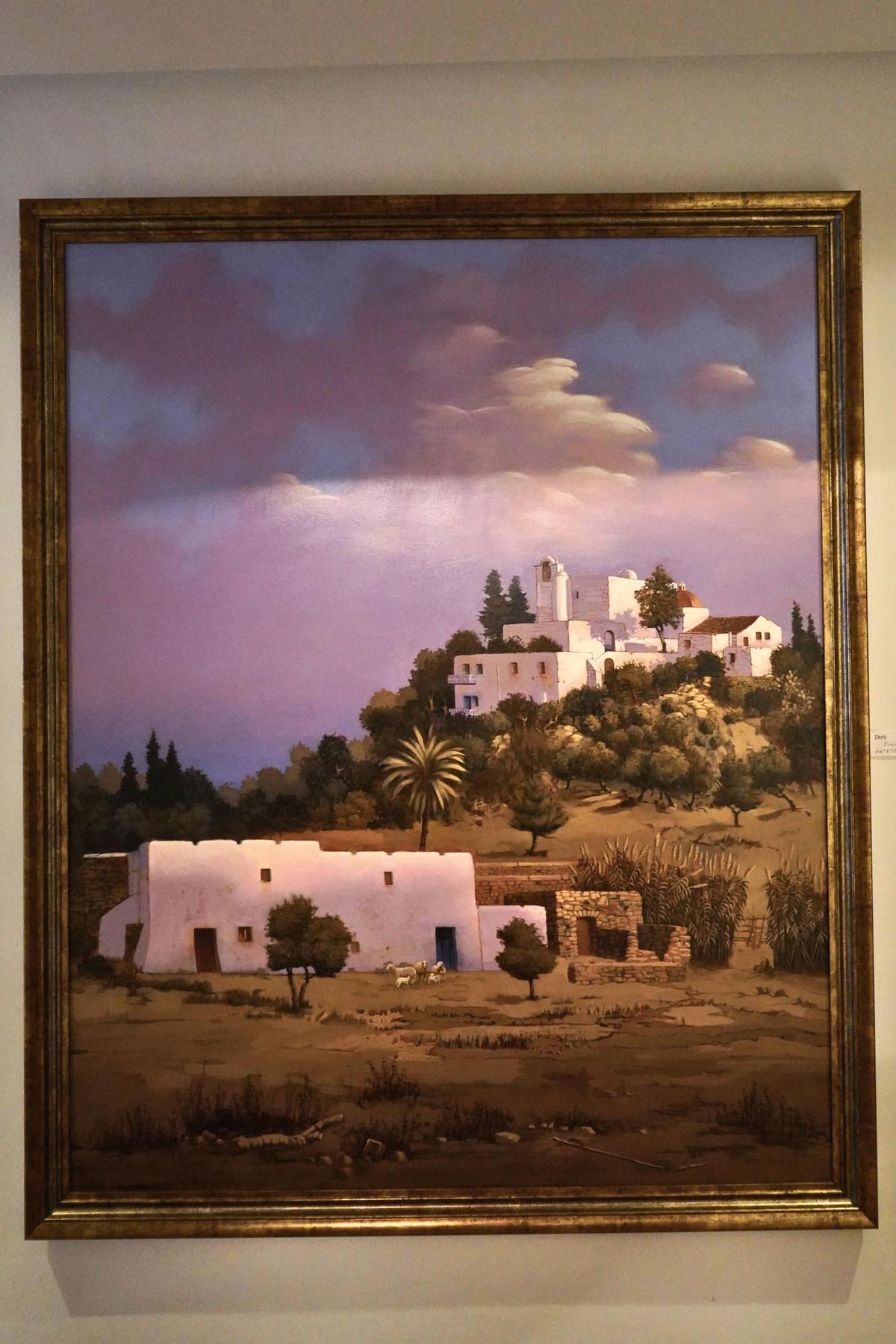 Una pintura del Puig de Missa de Dirk werner Schultz