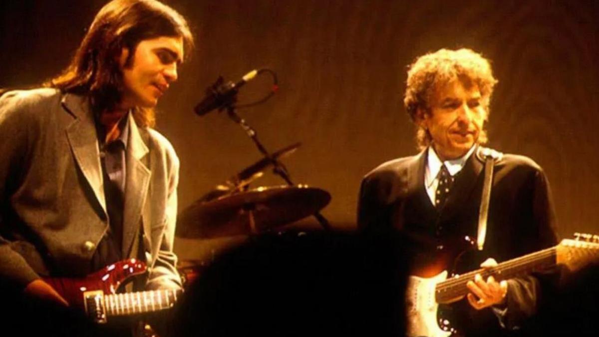 Larry Campell y Bob Dylan en una actuación. | D.I.