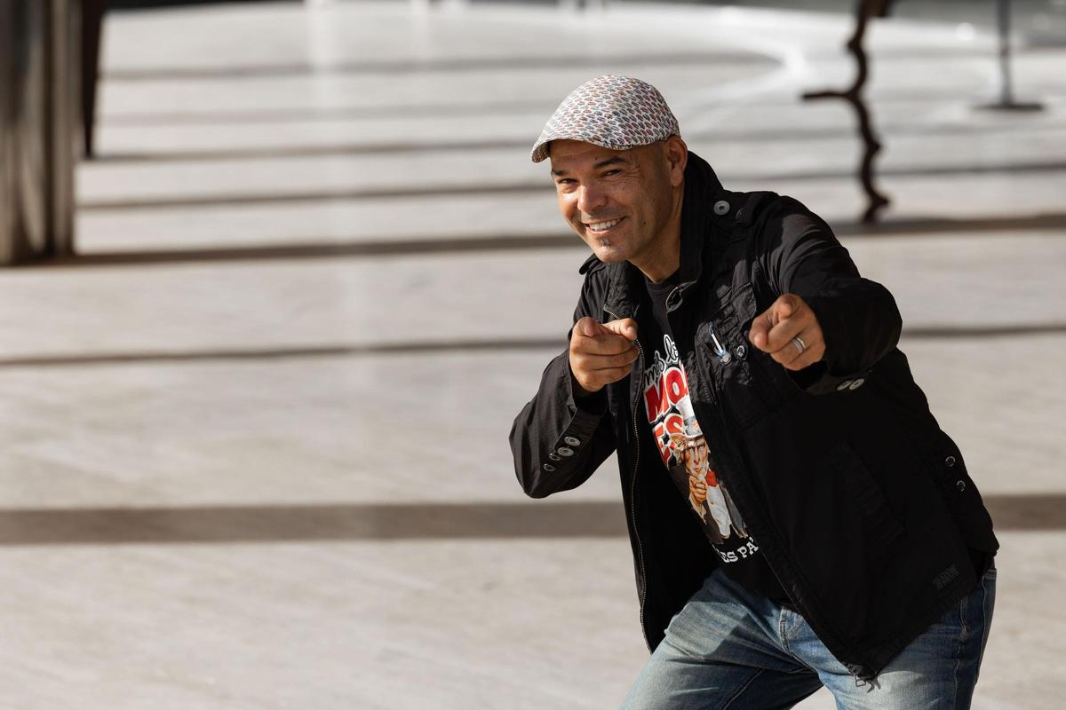 José Boto, que el sábado inaugurará el Festival del Humor , ayer en las instalaciones de Diario de Ibiza.