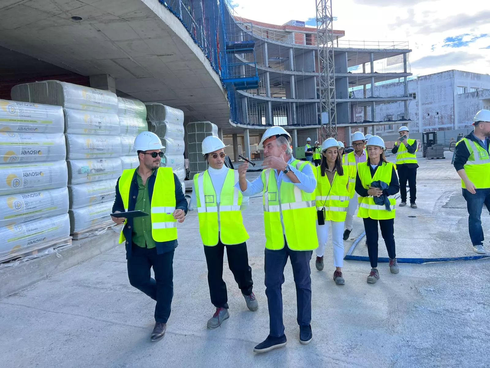 Salt Bae during the visit