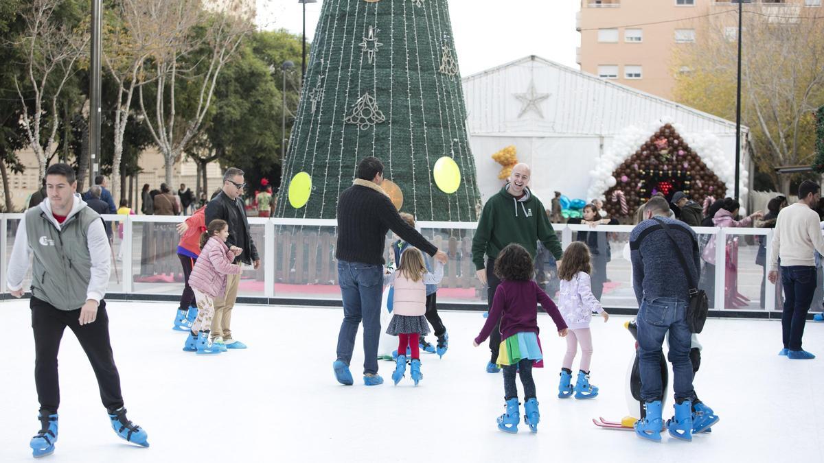 La pista de hielo de Vila abre este sábado