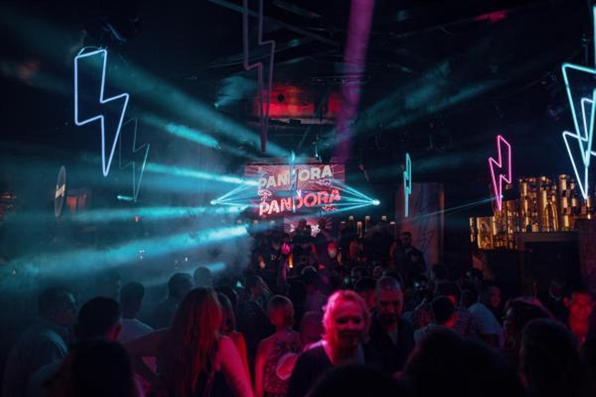 Imagen de archivo de una fiesta Pandora en Lío Ibiza.