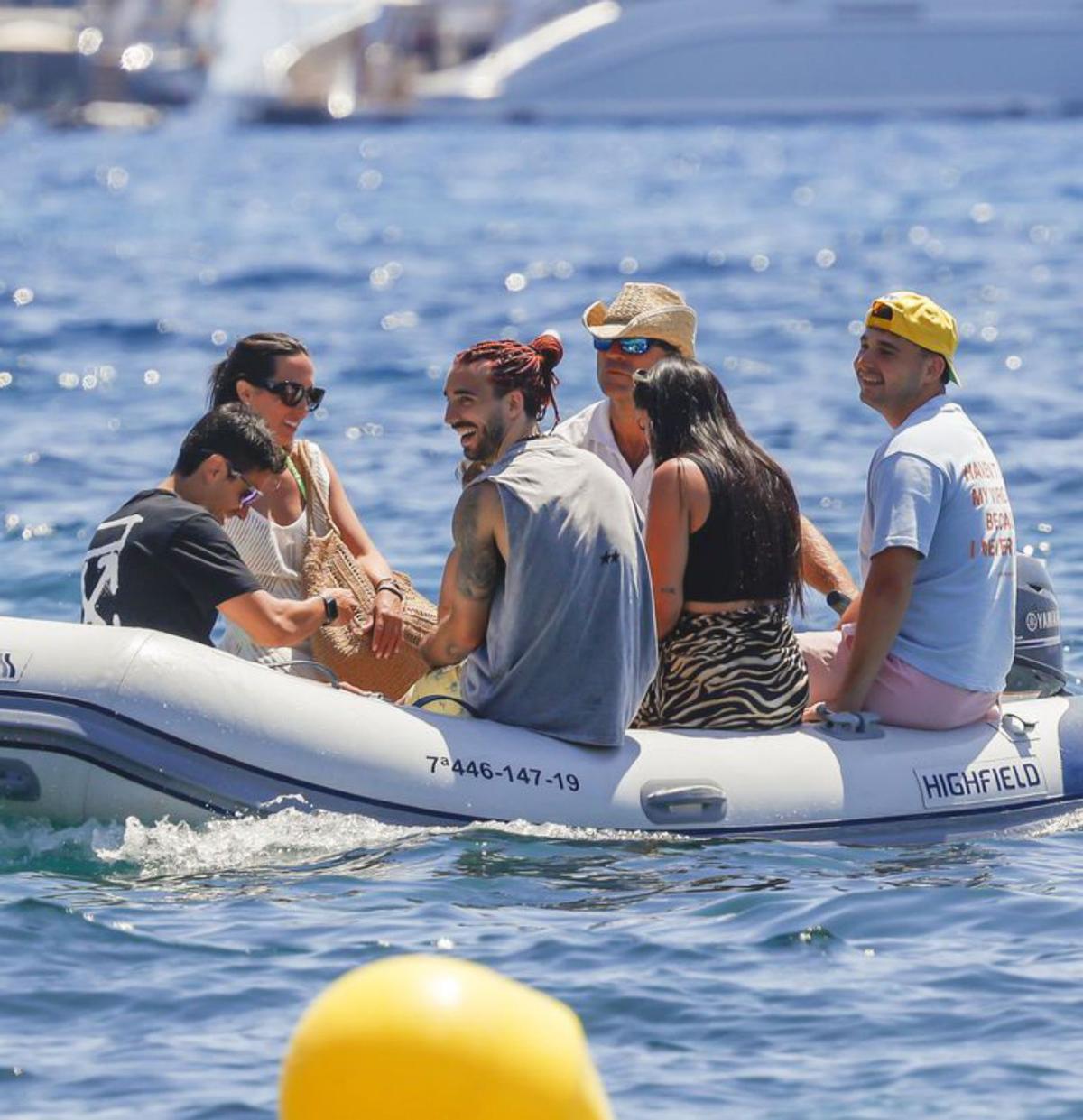 Marc Cucurella, con el pelo rojo tras la Eurocopa.
