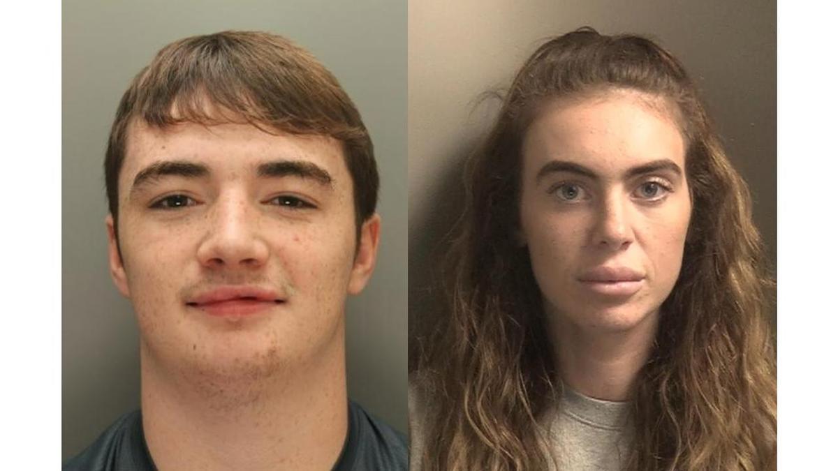 Eddie Burton y Sian Banks