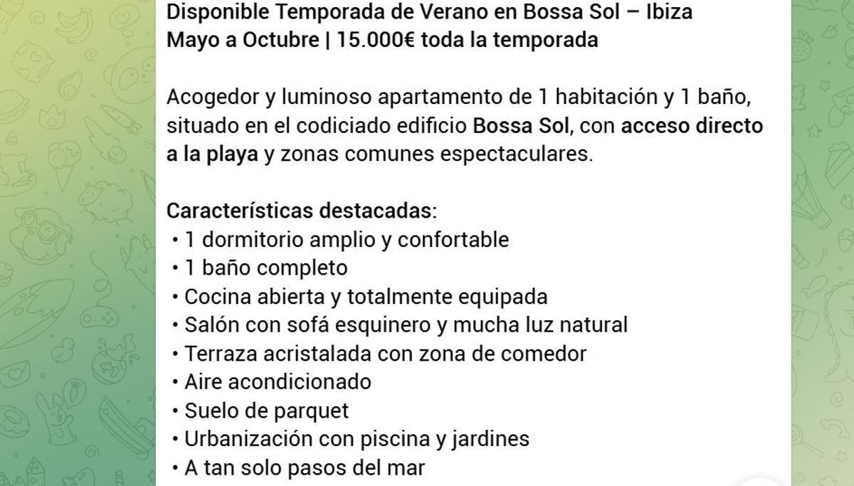 Alquiler con pago por adelantado