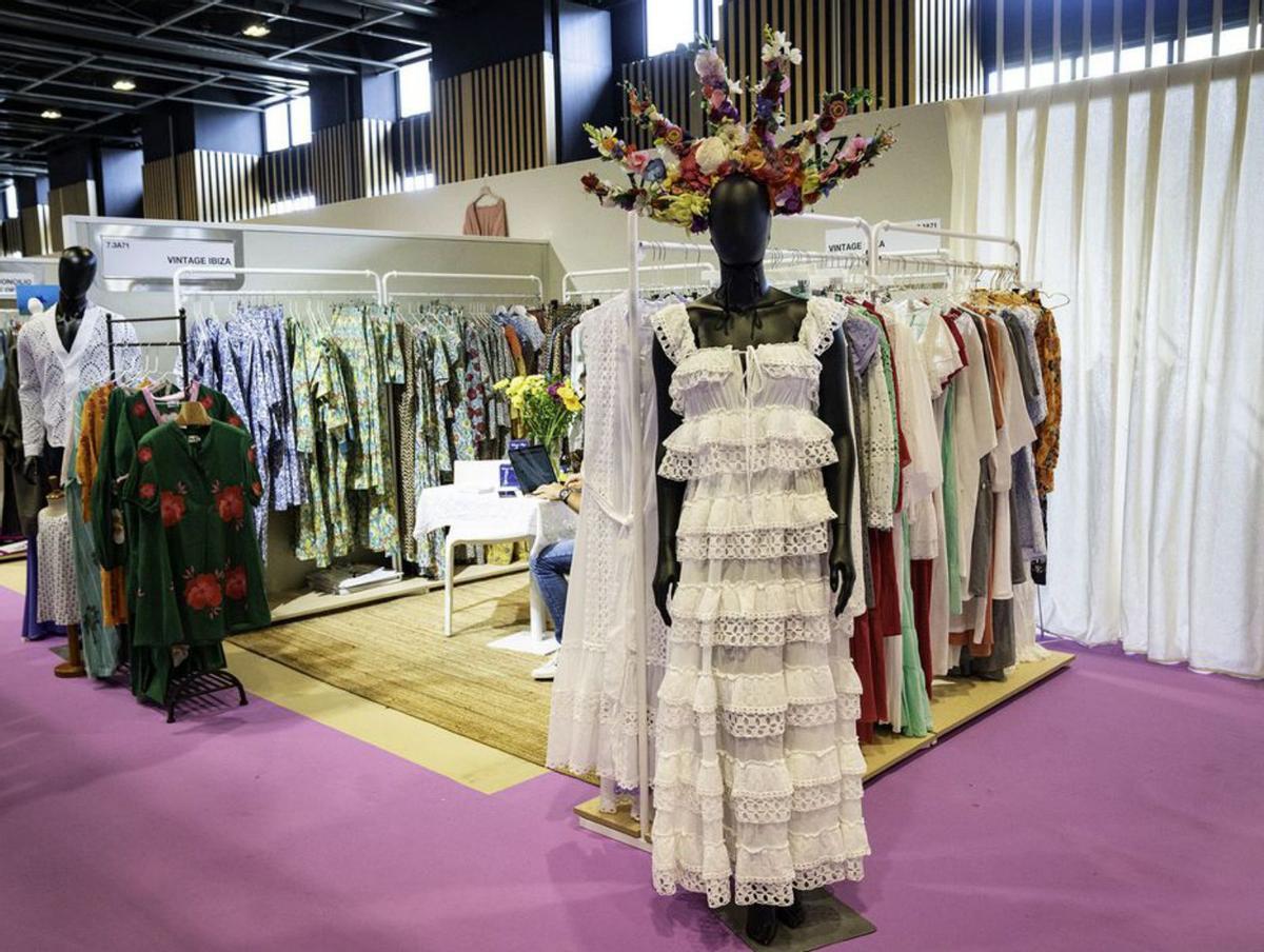 Zona en la que se encontraban los diseñadores de Eivissa. |