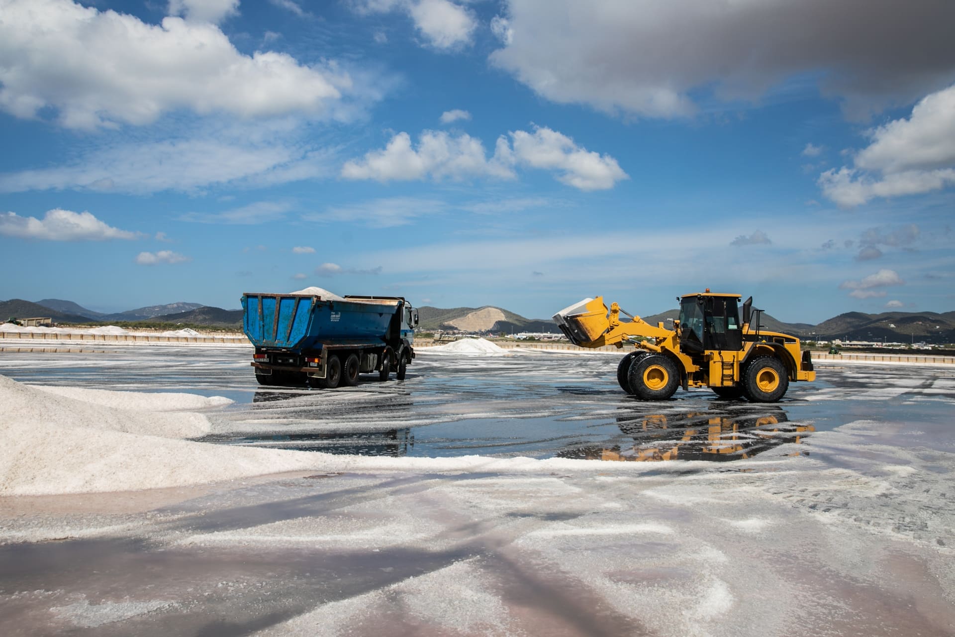 Ibiza's Salinera estimates that 3,000 tons of the salt harvest have been lost due to the rains