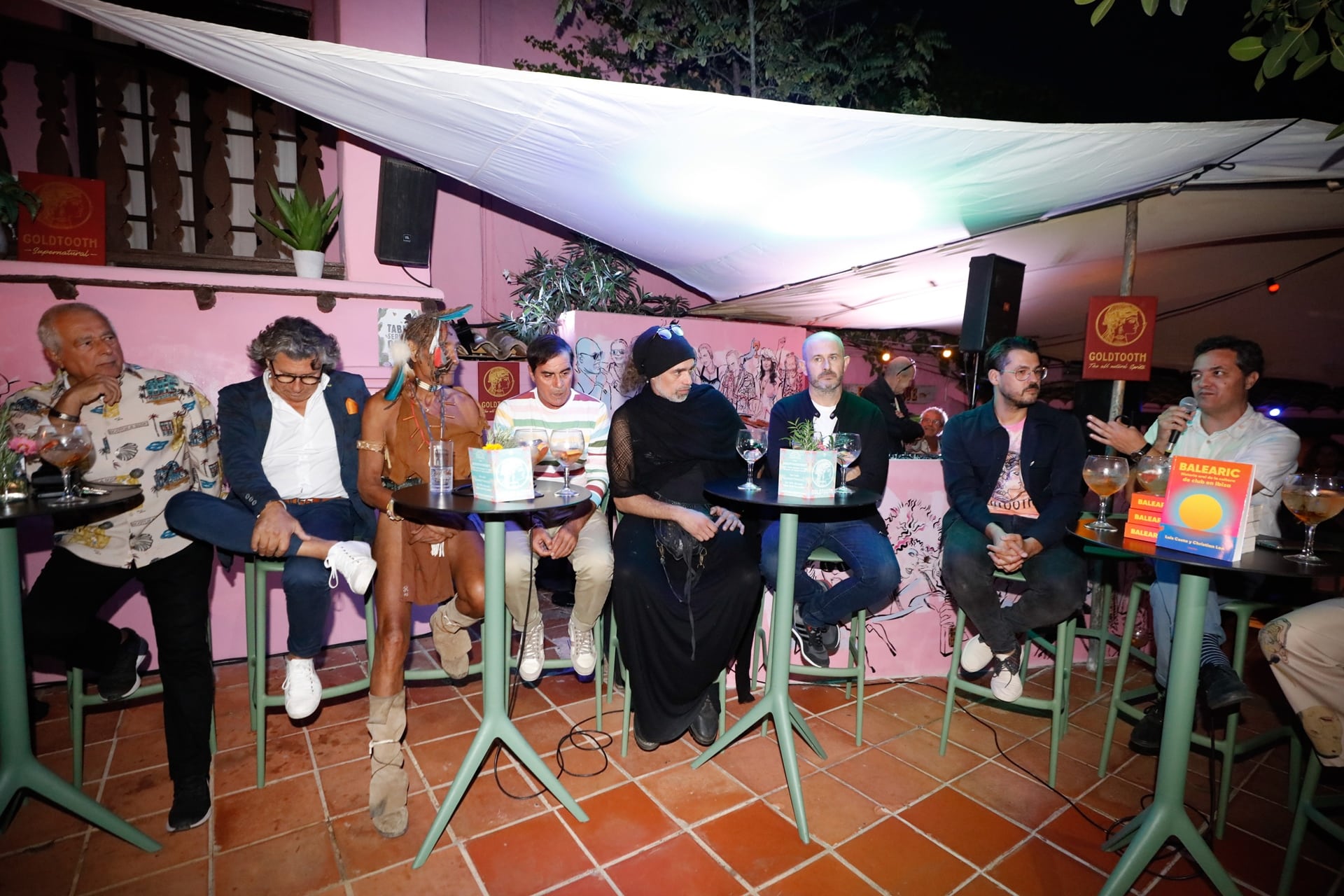 A 'honey house' in the former Ibiza barracks