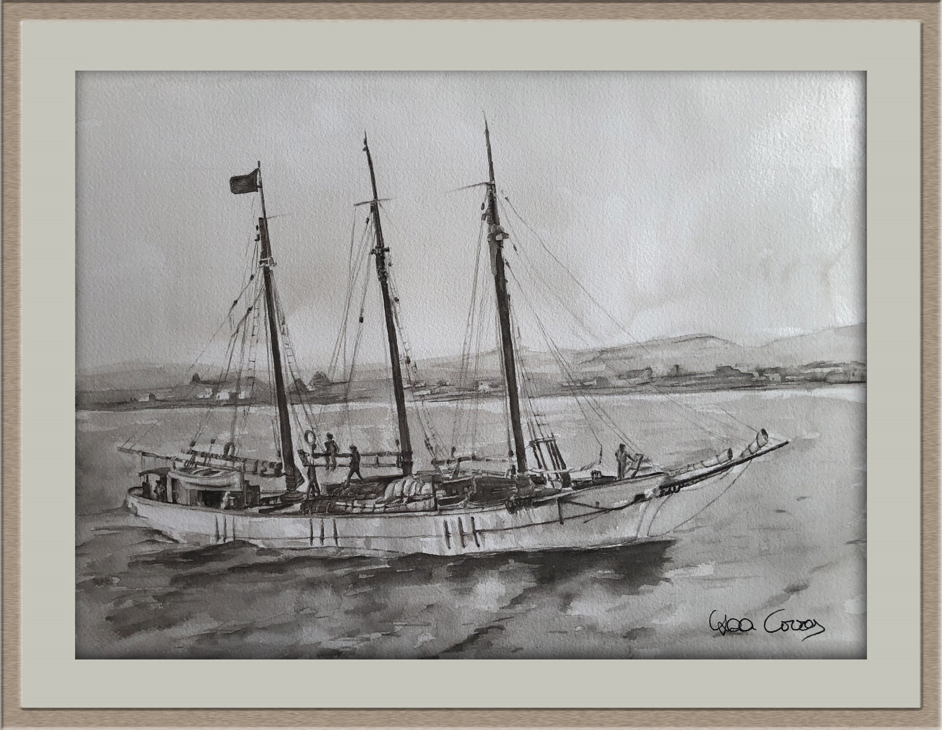 The "Black Pearl" of Ibiza's pirate taxi drivers has fallen