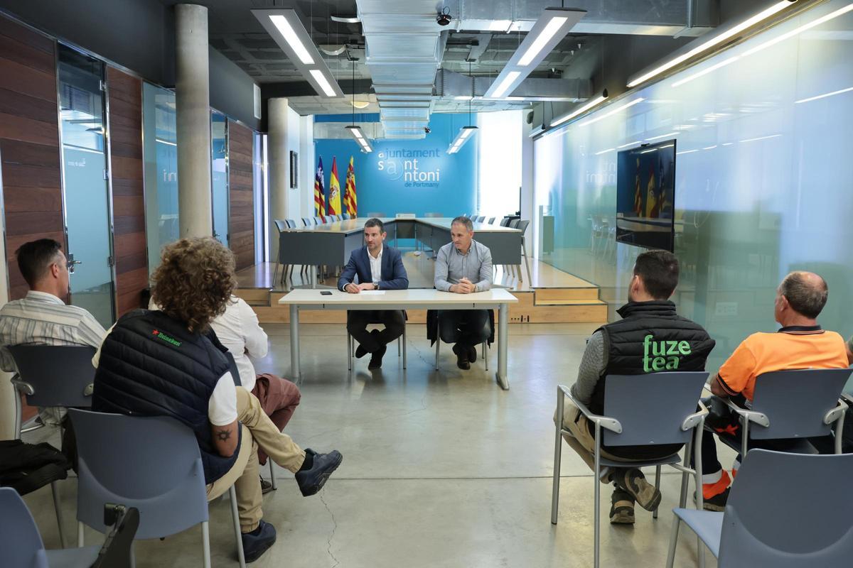 Una de las reuniones celebradas sobre el tratamiento de la obra