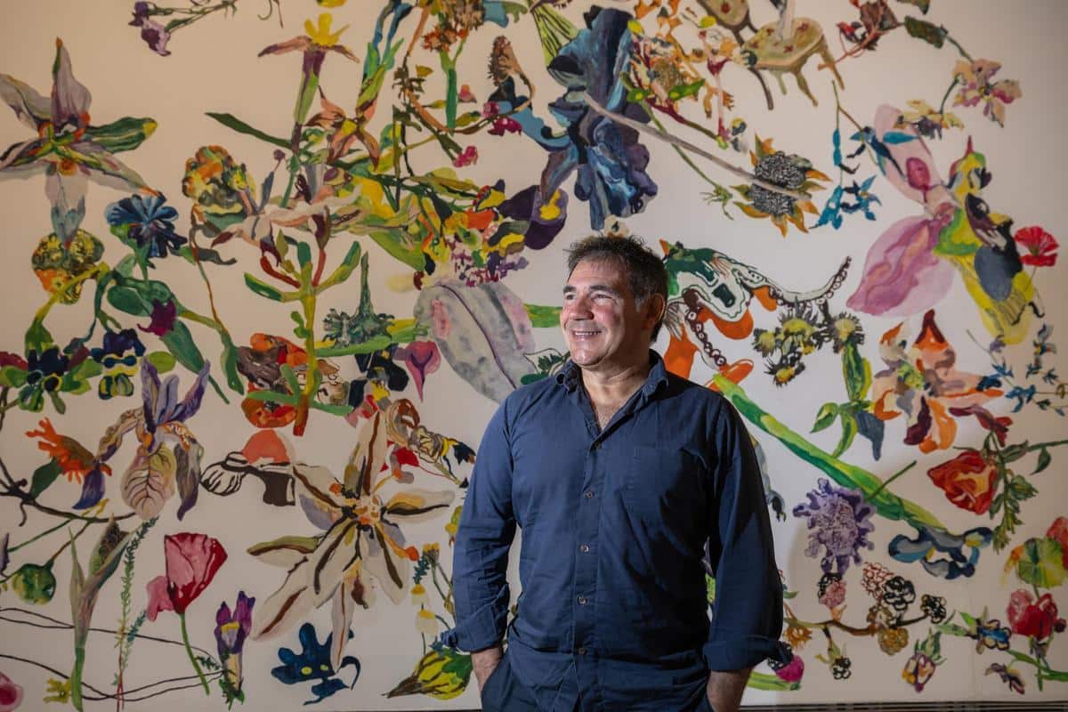 Santi Moix has inaugurated his exhibition at MACE