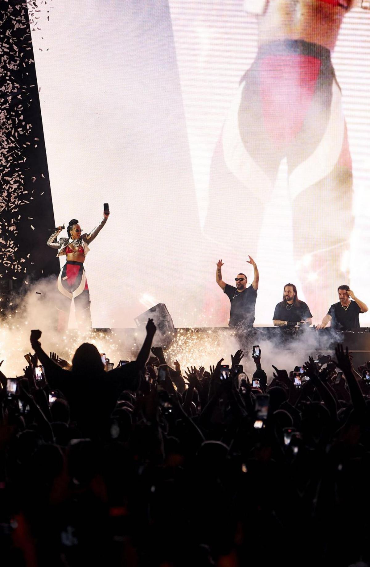 Alicia Keys, la guinda de Swedish House Mafia