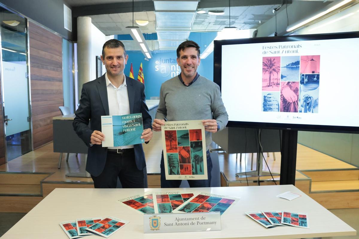 Marcos Serra y Miguel Tur, en la presentación del programa