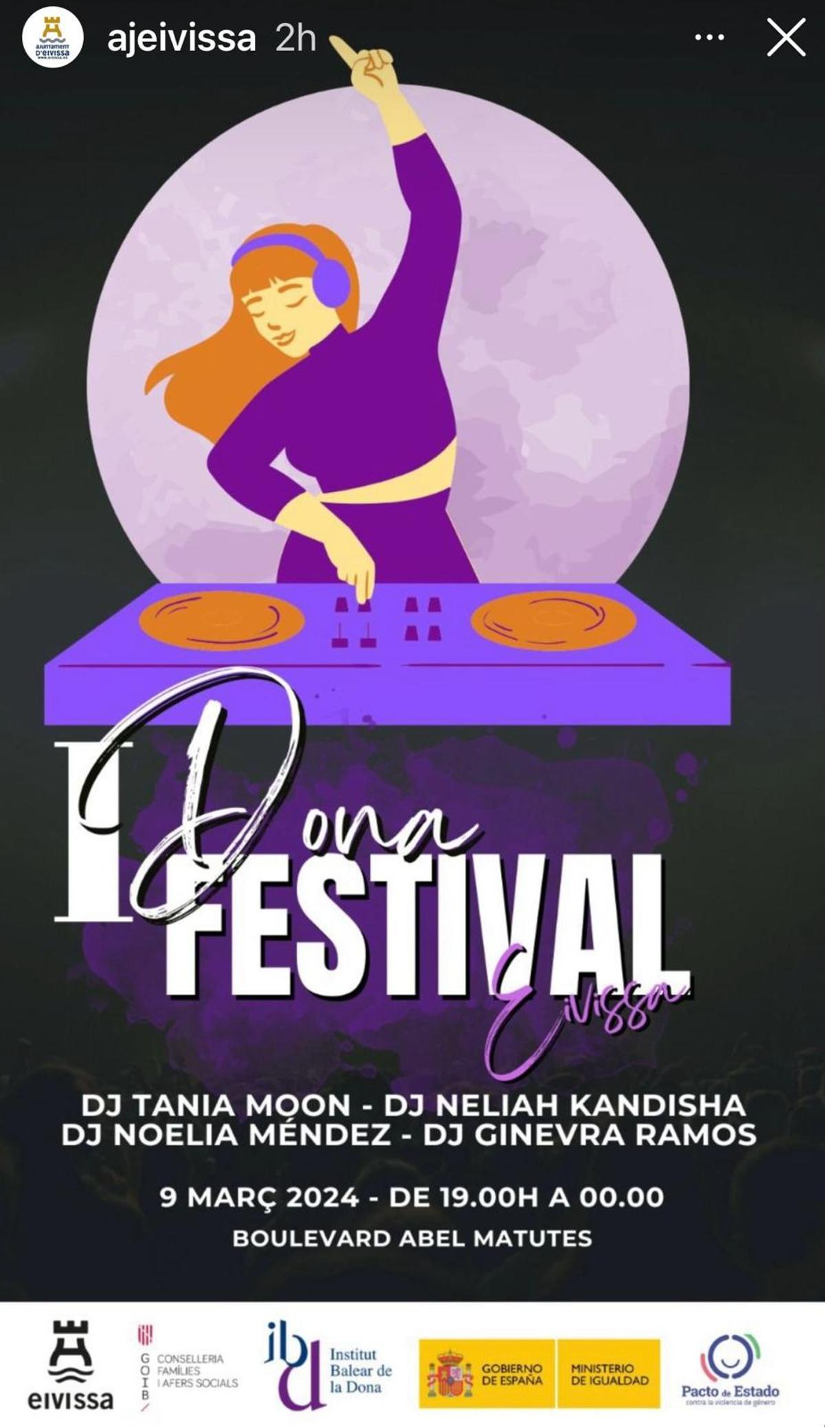 Elk Dona Festival is celebrated in Eivissa