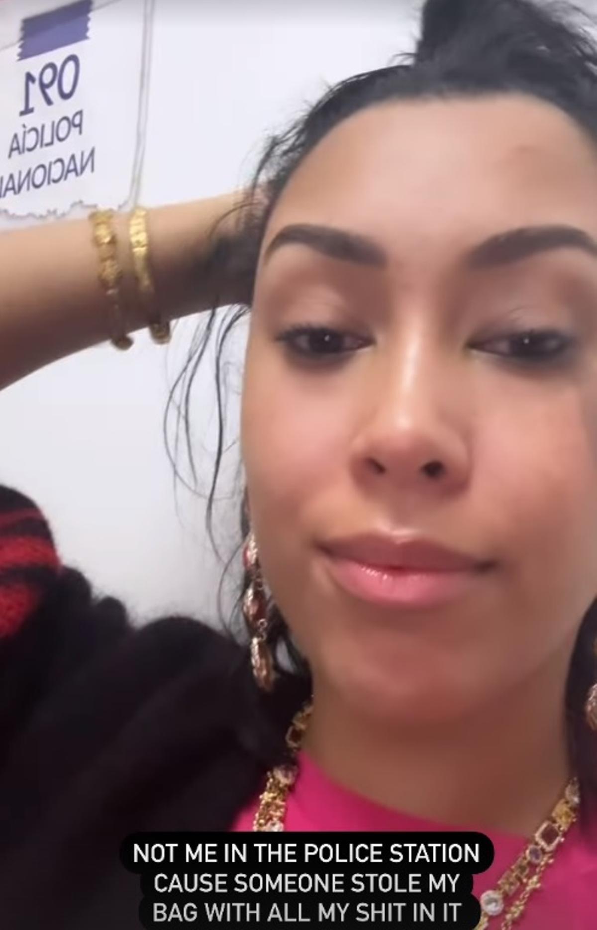 DJ explains the robbery at the police station