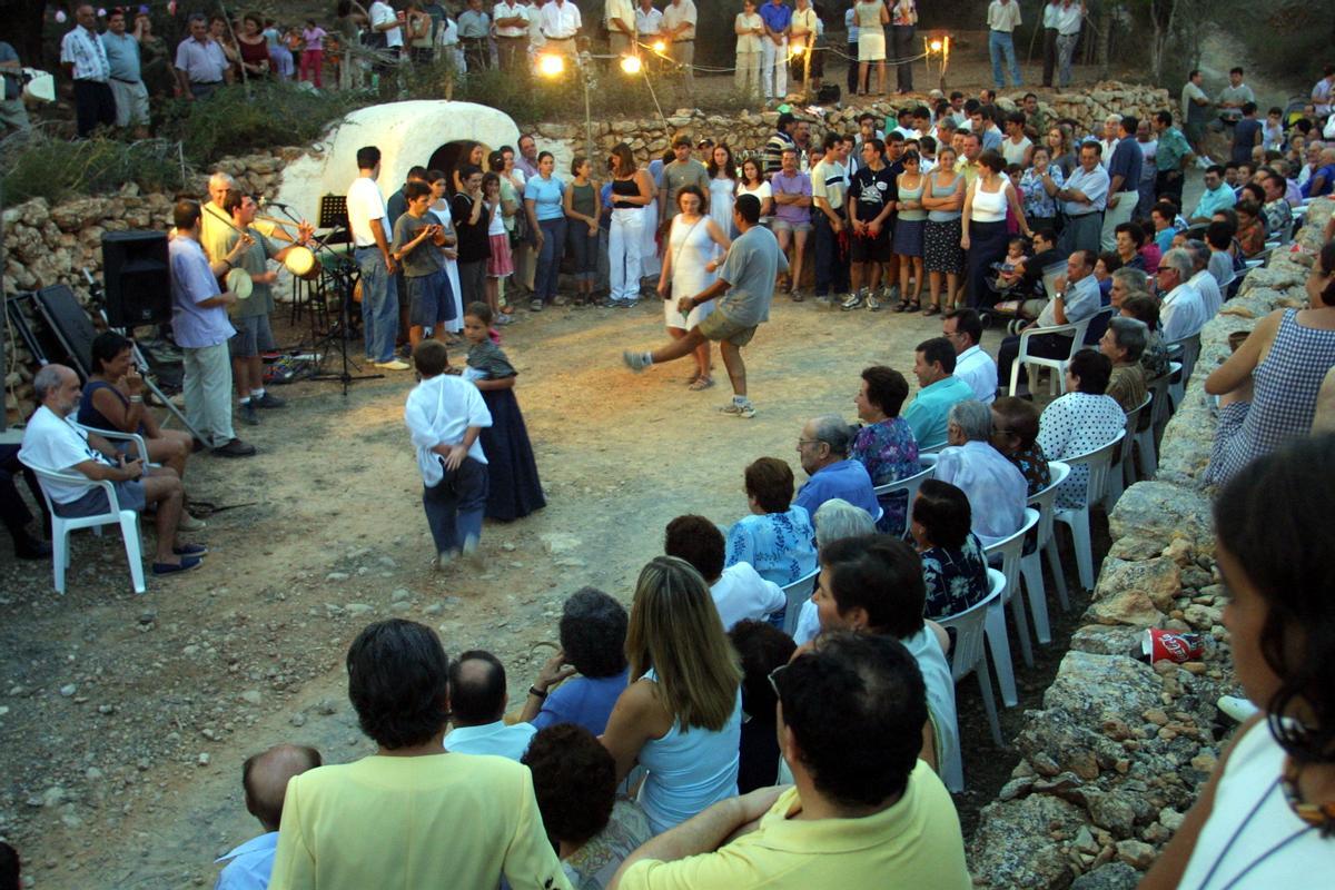 Imagen de archivo de una fiesta en sa Font de Balàfia.