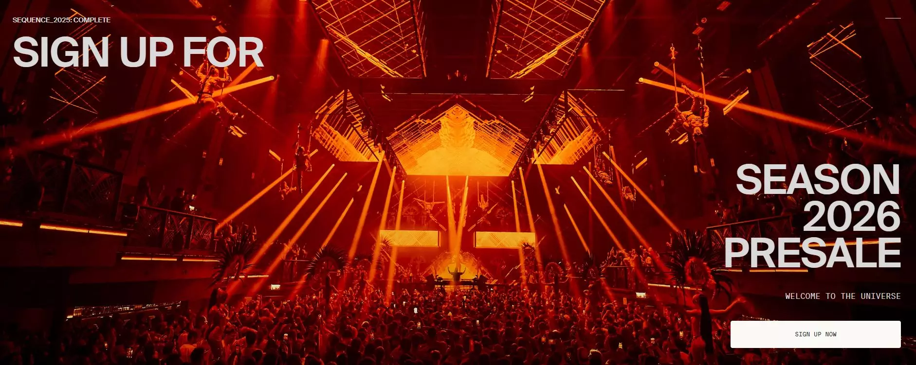 Ibiza nightclub UNVRS