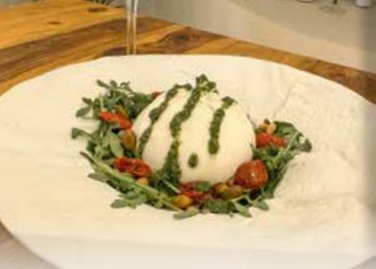 Ensalada de burratina