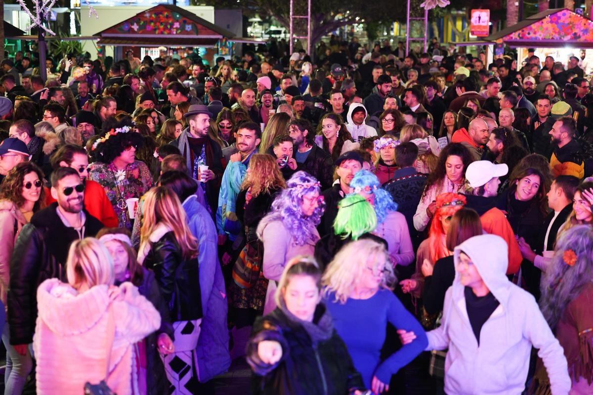 Ambiente en la Flower de Sant Antoni