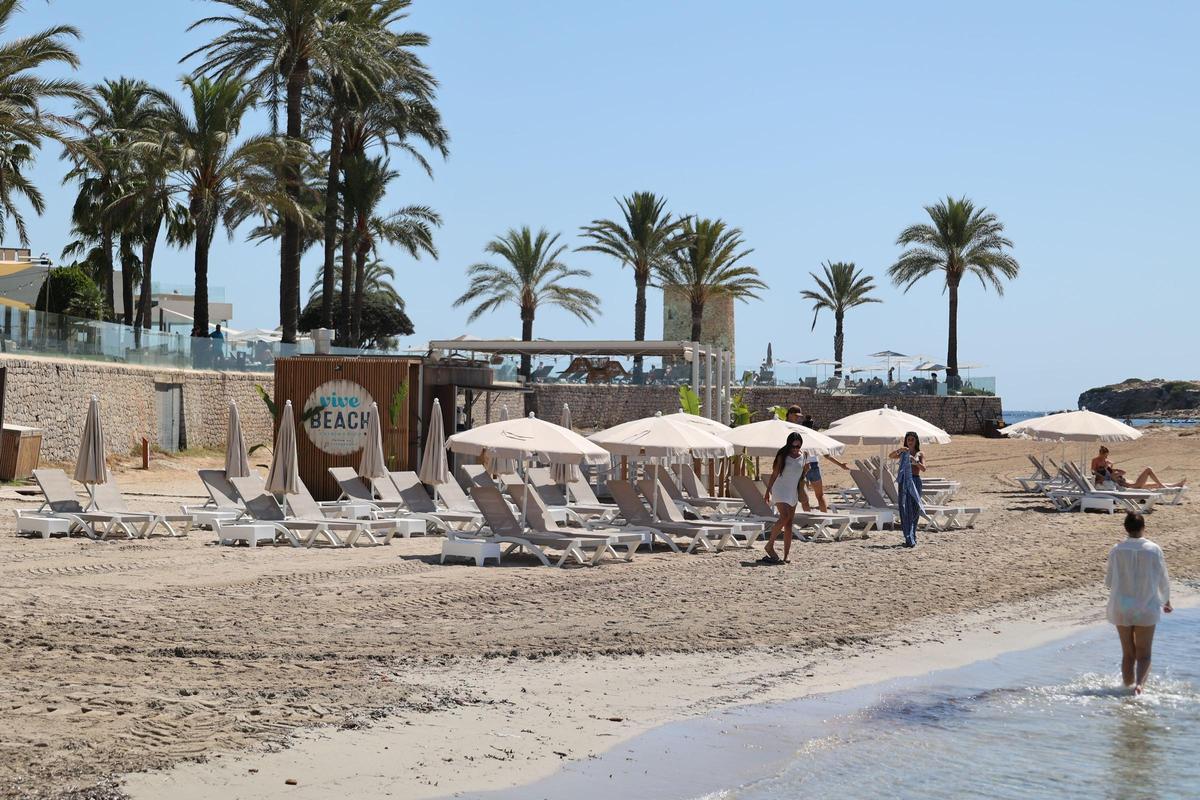 Un lugar tranquilo en es Viver, entre ses Figueretes y Platja d'en Bossa.