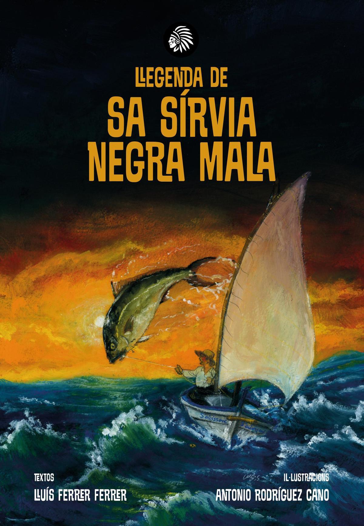 Portada de 'Llegenda de sa sírvia negra mala'