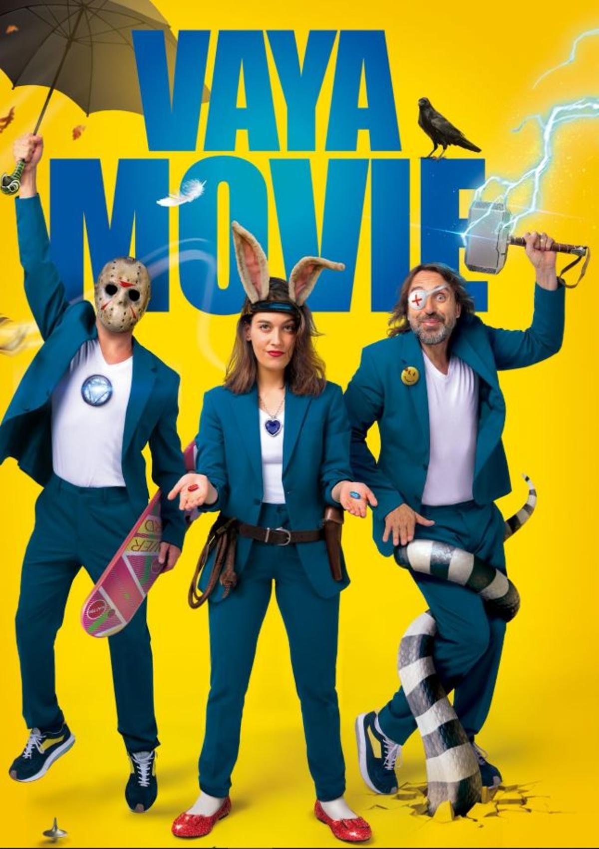 Humor e improvisación con 'Vaya movie' en el Teatro Pereyra