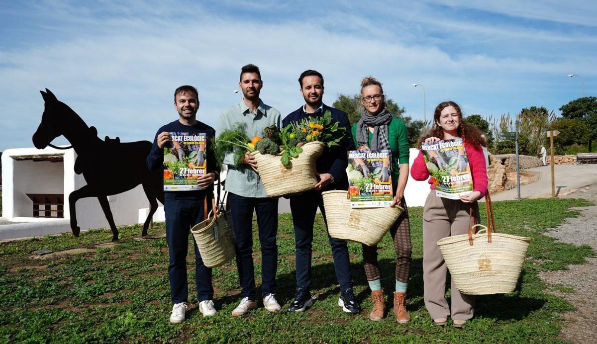 Imagen de la presentación del mercado, ayer en Can Planetes. | DI