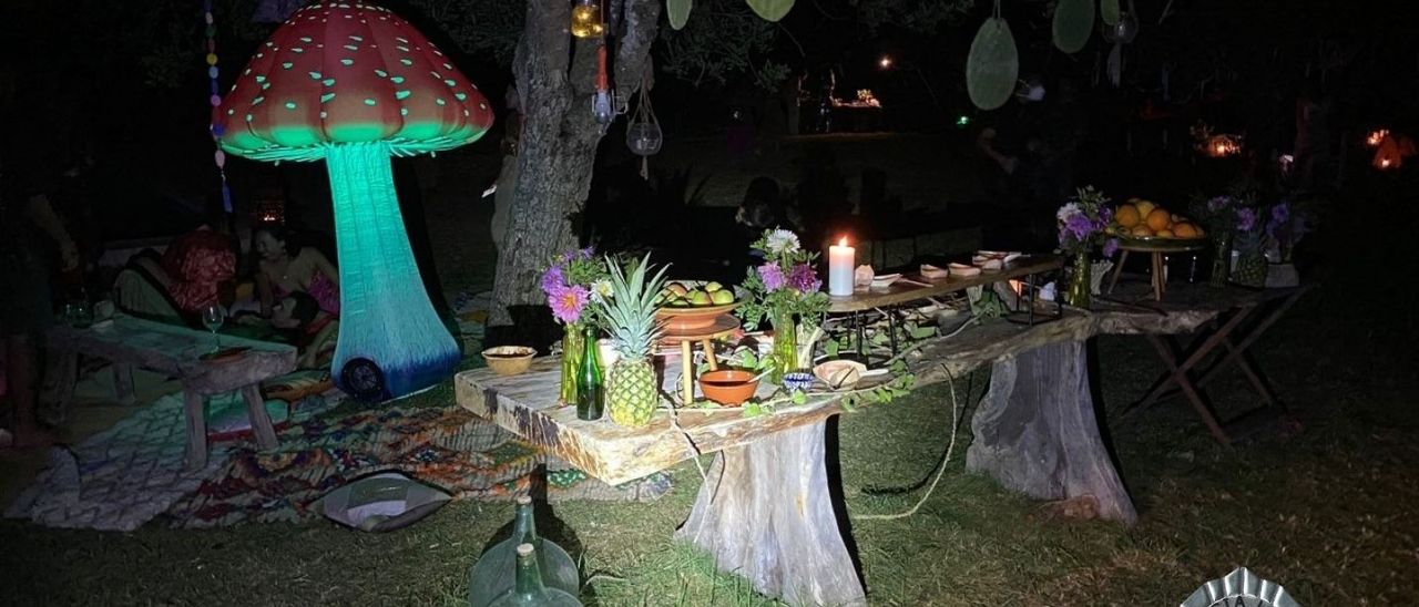 Policía Local stop illegal party with 75 people in Ibiza